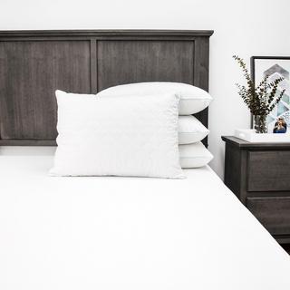 Bed Pillow with 250-TC Zippered Pillow Cover, Set of 4