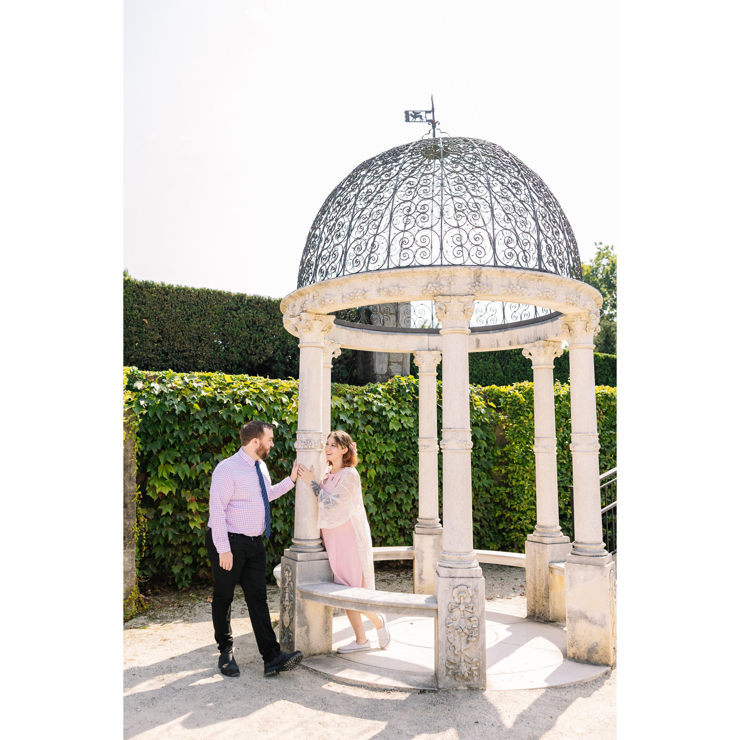 Engagement Photos at Longwood Gardens
