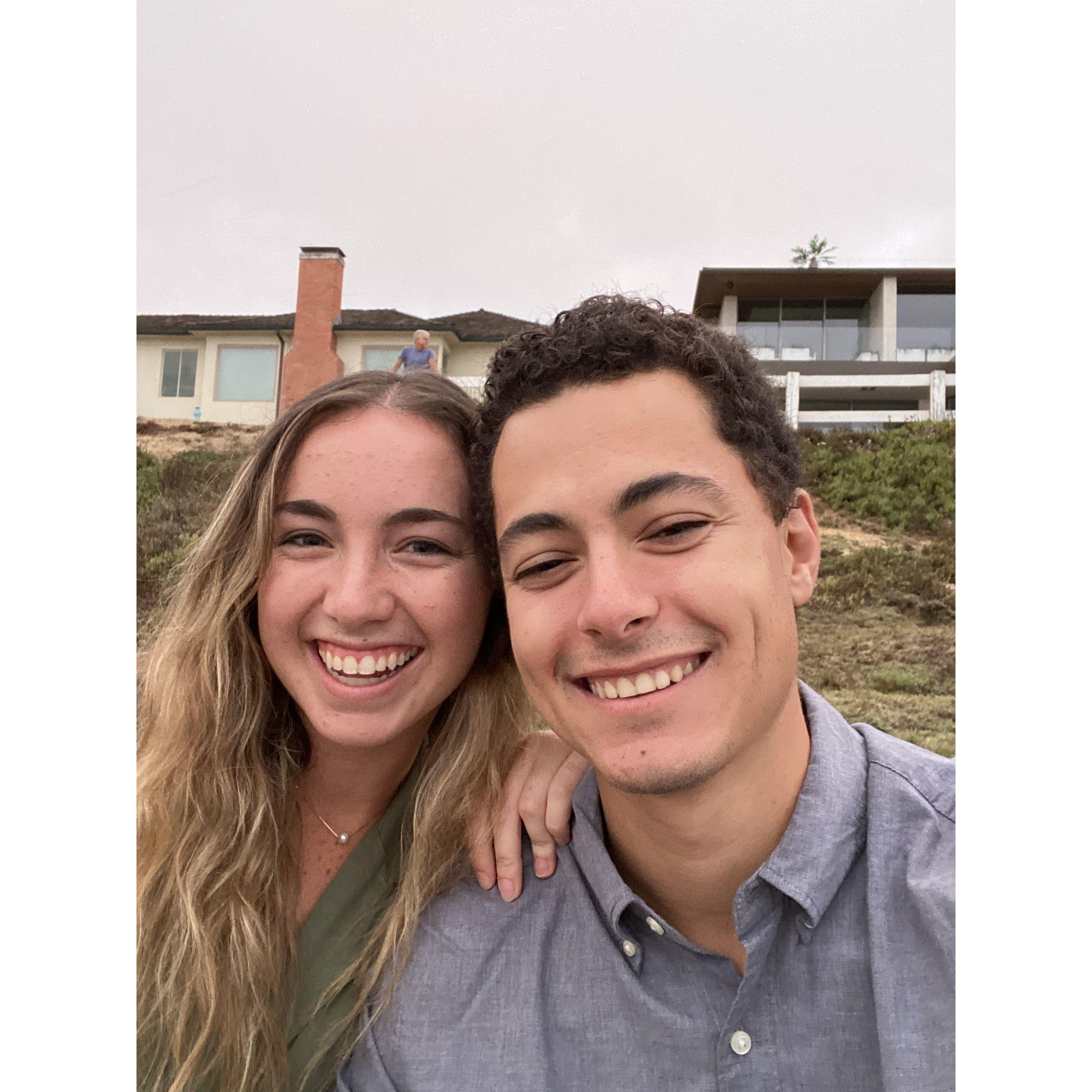 One of our first date nights in San Diego