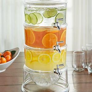 The Lakeside Collection: 3-Gallon Stackable Beverage Dispenser