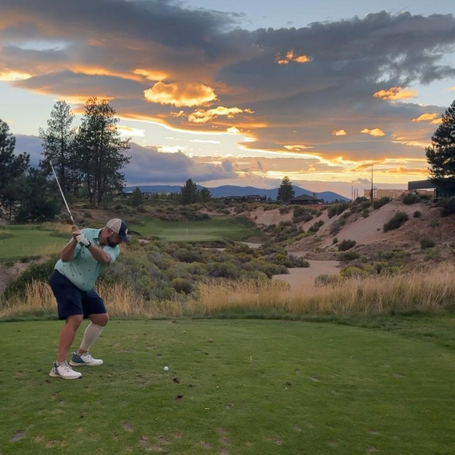 Golf on our Honeymoon