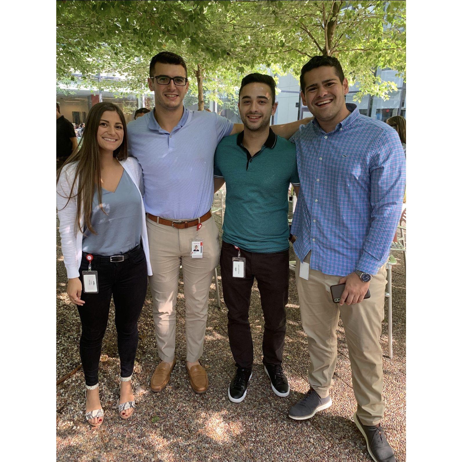 Our very first picture together from Oracle!