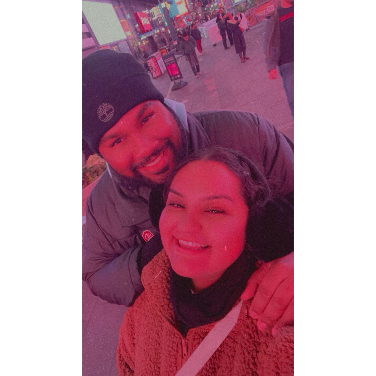 NYC December 2024... 
Fun fact: Elijah ALMOST proposed on this trip!