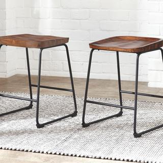 Showdell Contemporary Counter Stool, Set of 2