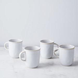 Roda Stoneware Portuguese Mugs, Set of 4