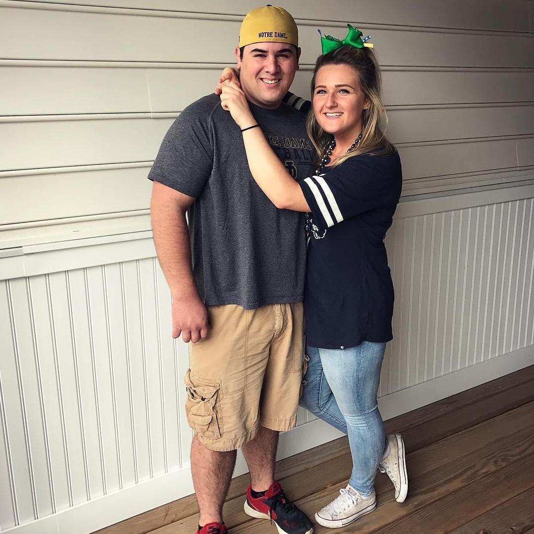 Turning Rychie into an honorary ND student.