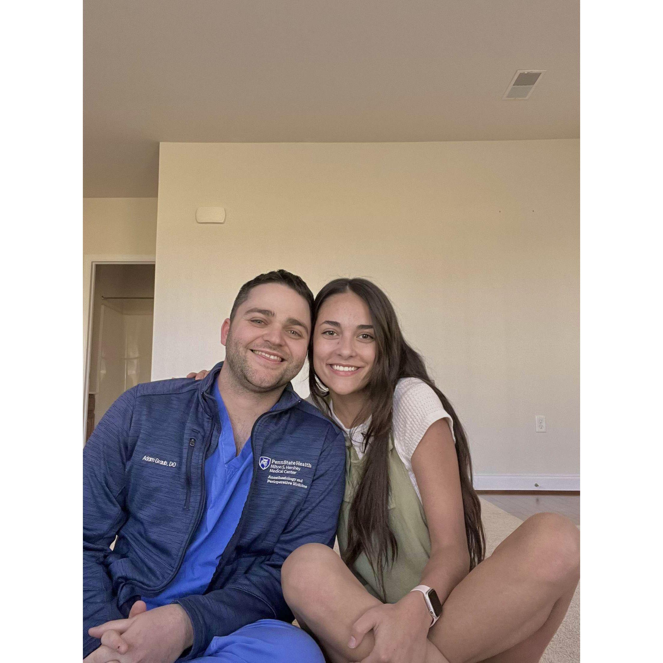 We moved in together!