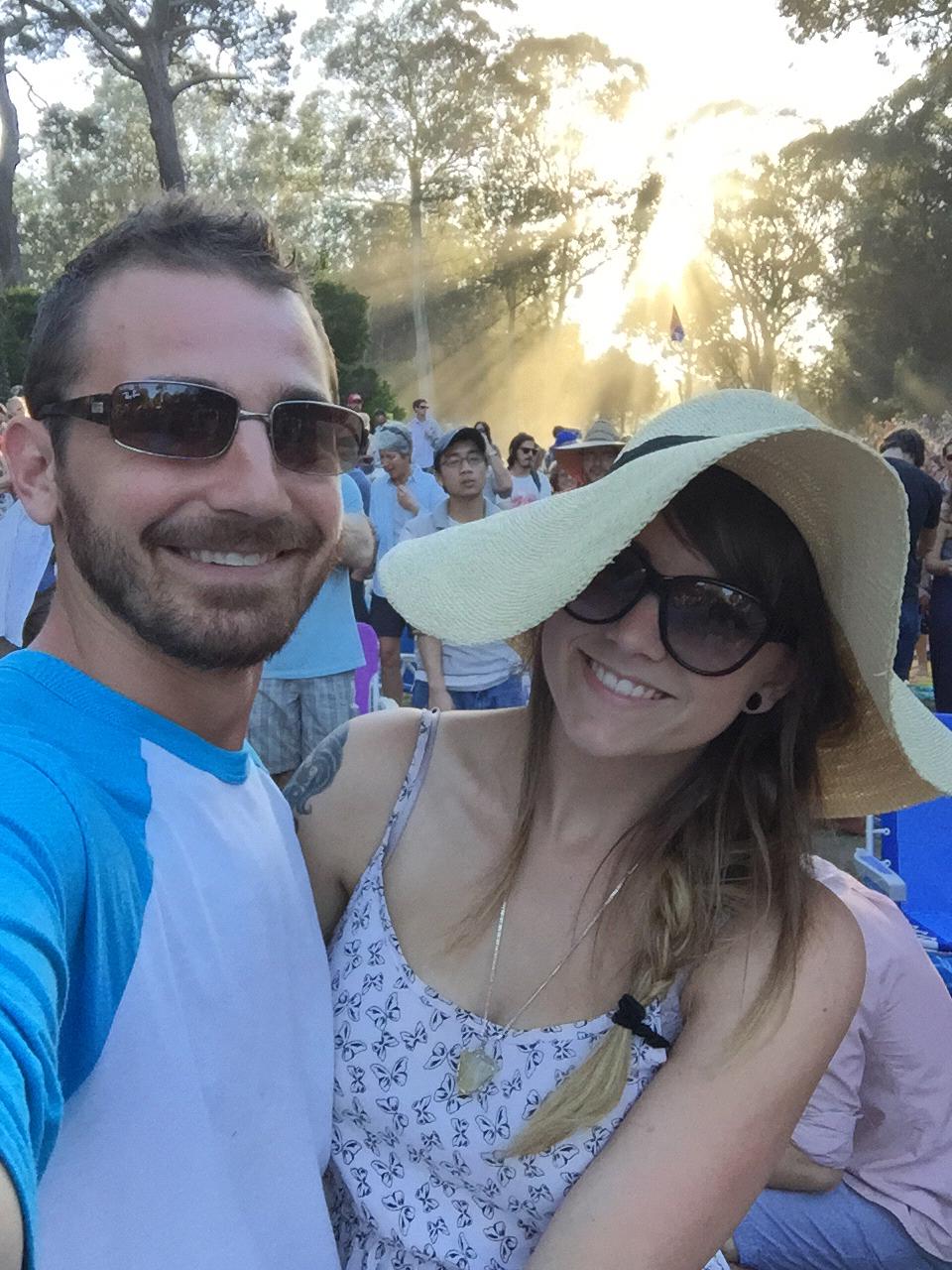 San Francisco 2013 - @ one of our favorite places, Hardly Strictly Blue grass festival. We went 3 years in a row.