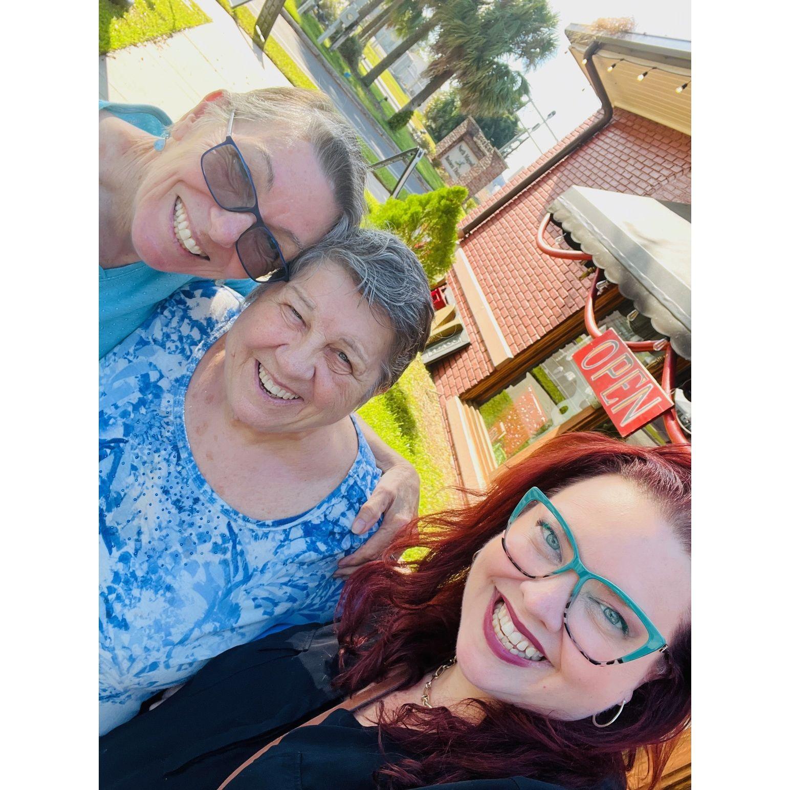 Tish (Ben's Mom), Christine (Claire's Mom), & Claire