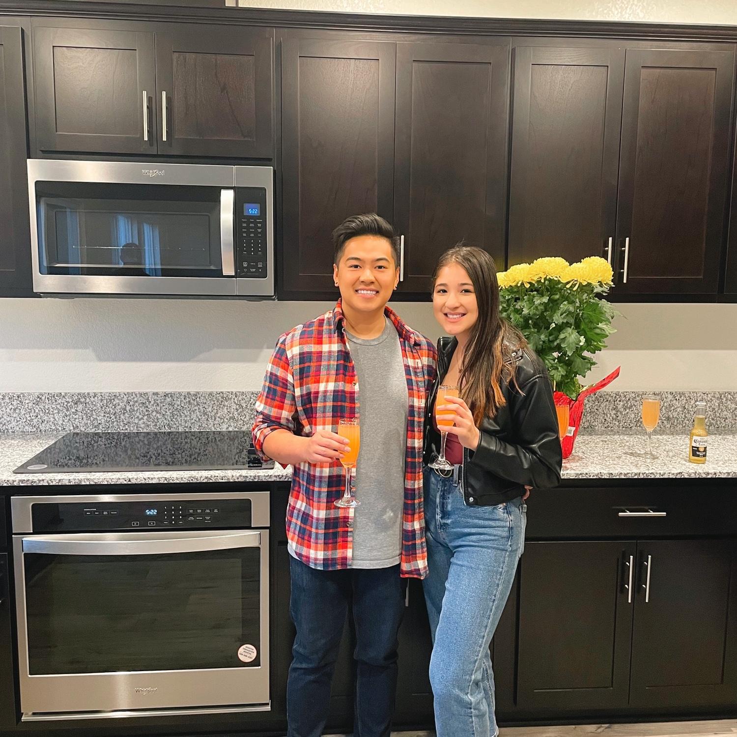 Valentines day 2022 - The day we closed on our first house together.