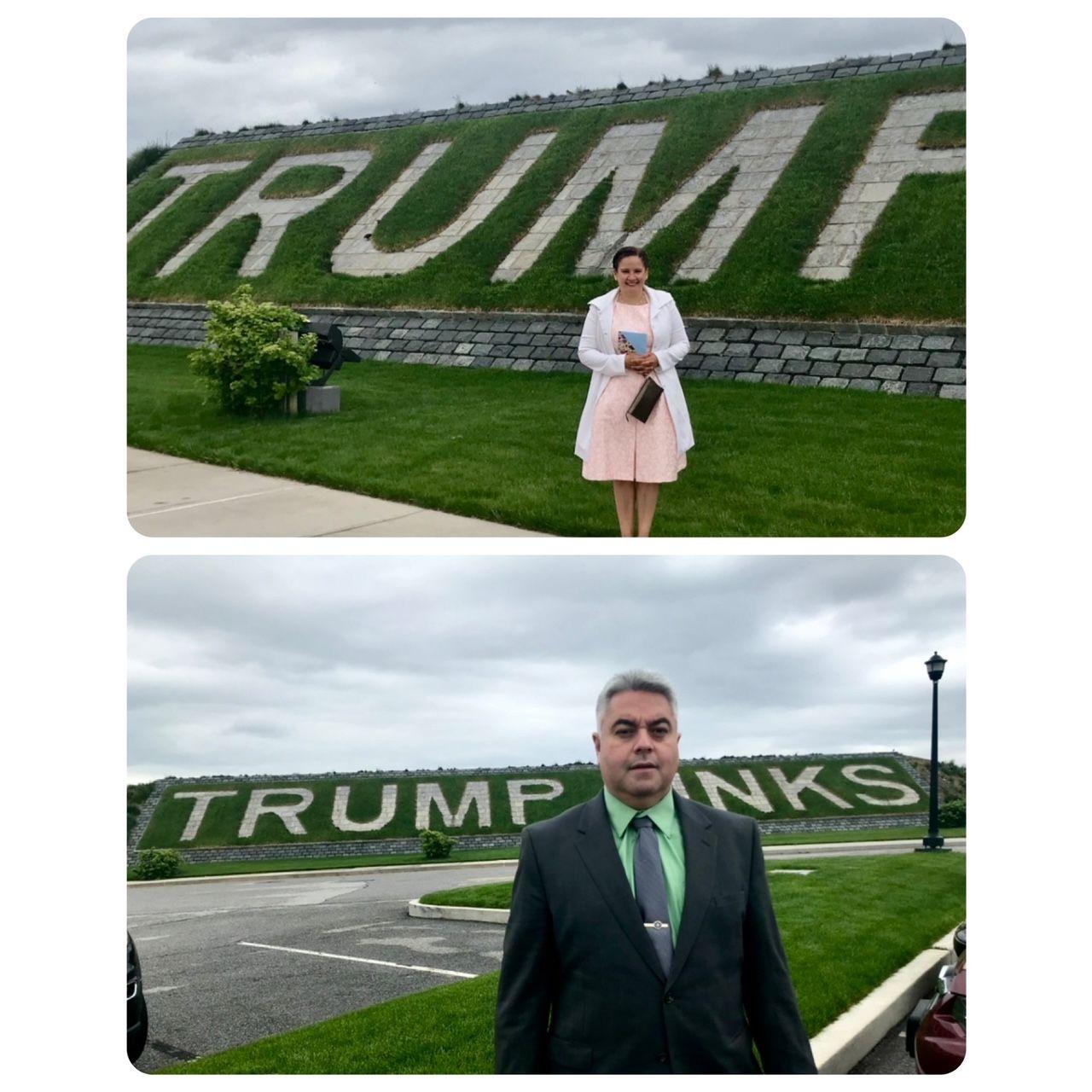 Friend's wedding at Trump Links