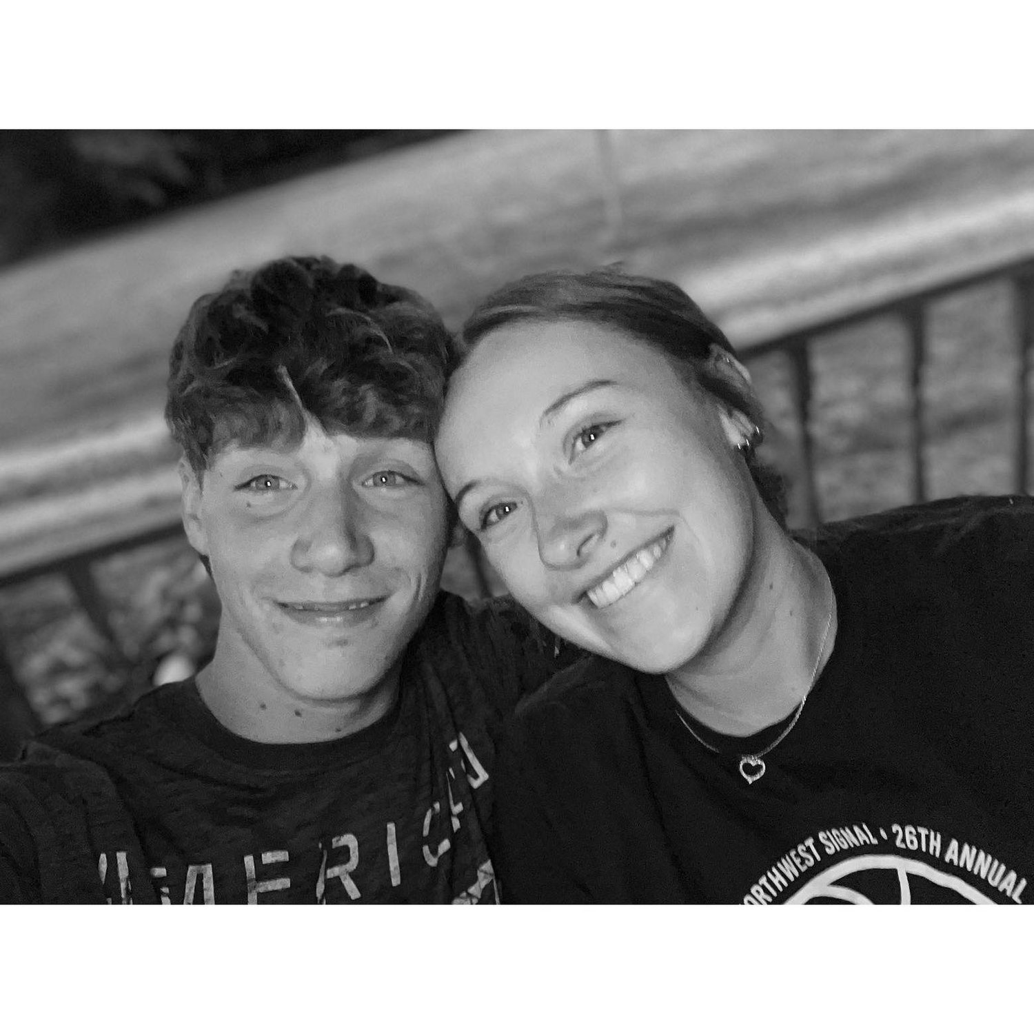 This photo is from our third date!