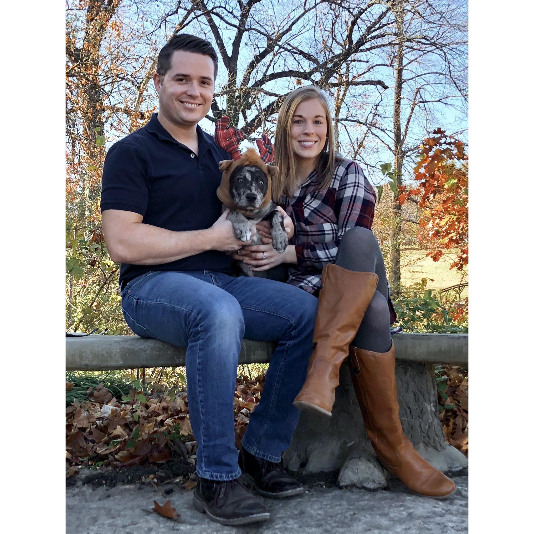 Our first Christmas with Jack!