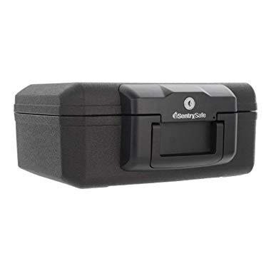 SentrySafe 1200 Fireproof Box with with Key Lock, 0.18 Cubic Feet