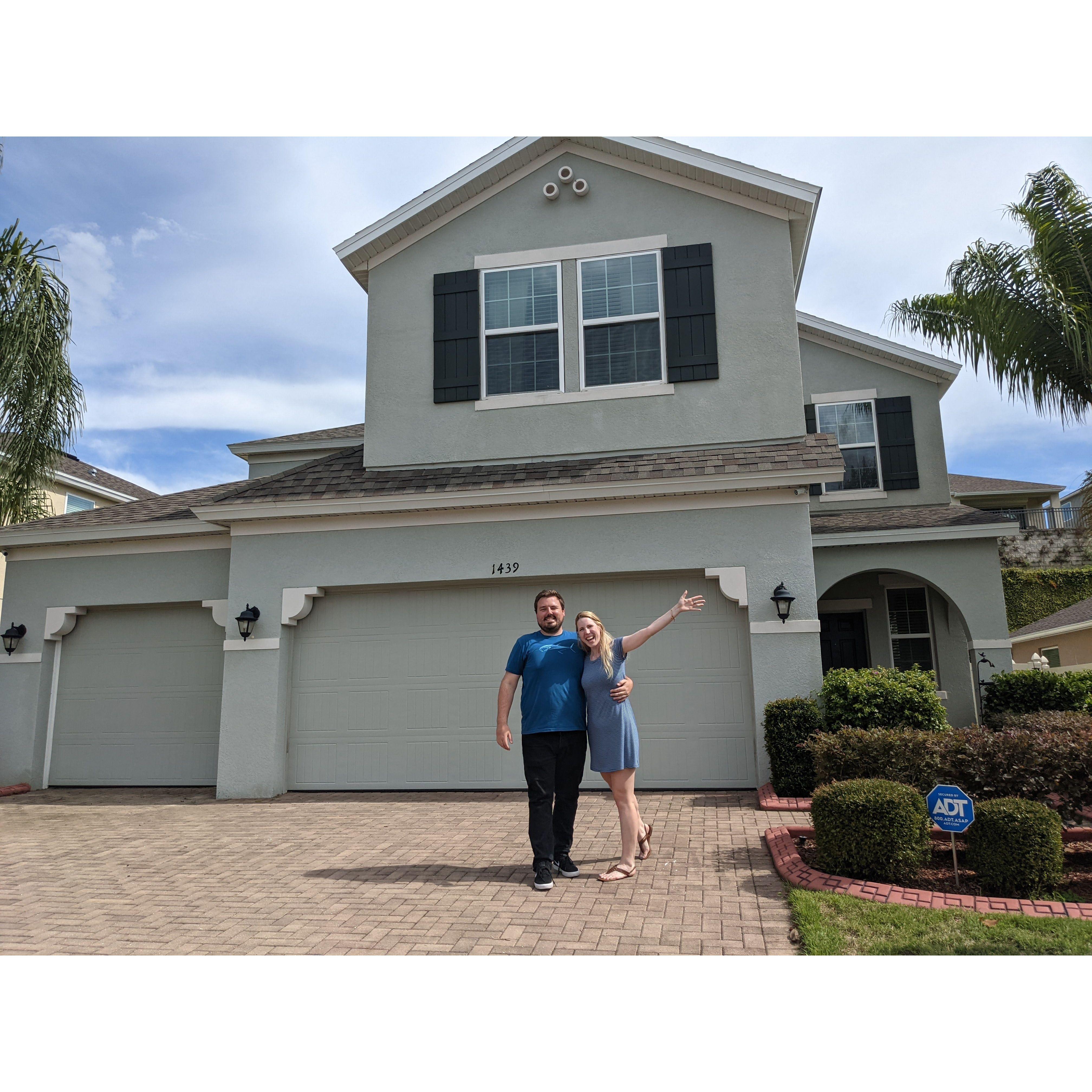 2021 - Bought our first house!