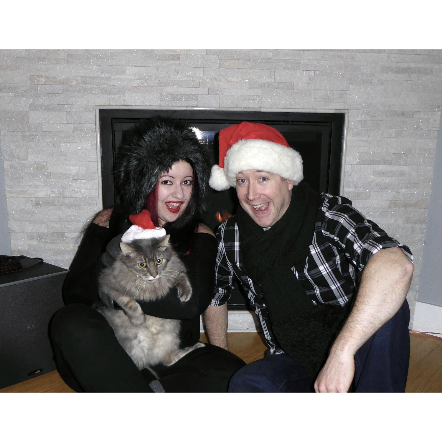 Andy and Ally's first Christmas in their current house (2019)
