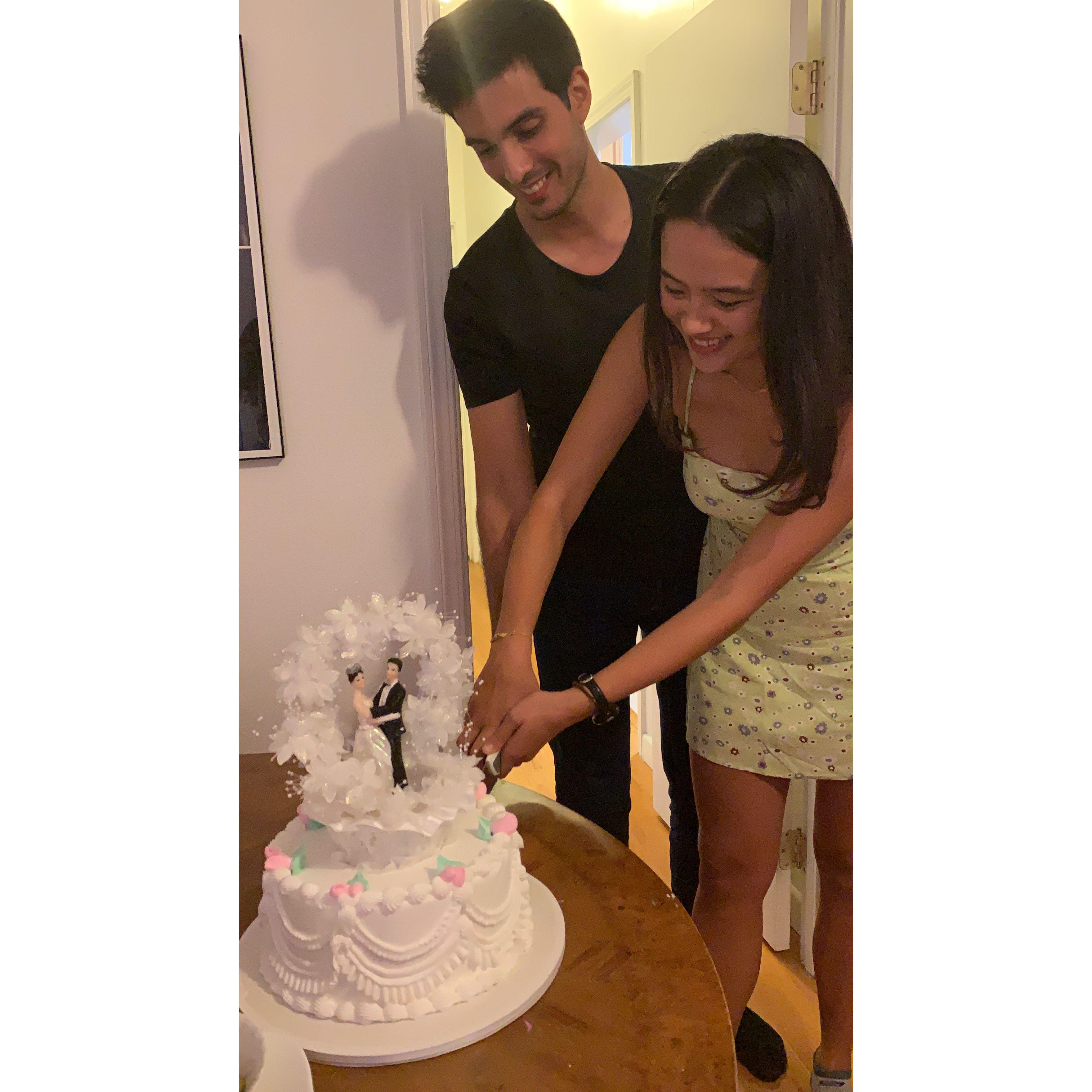 Los Angeles 2021, our (first) wedding party