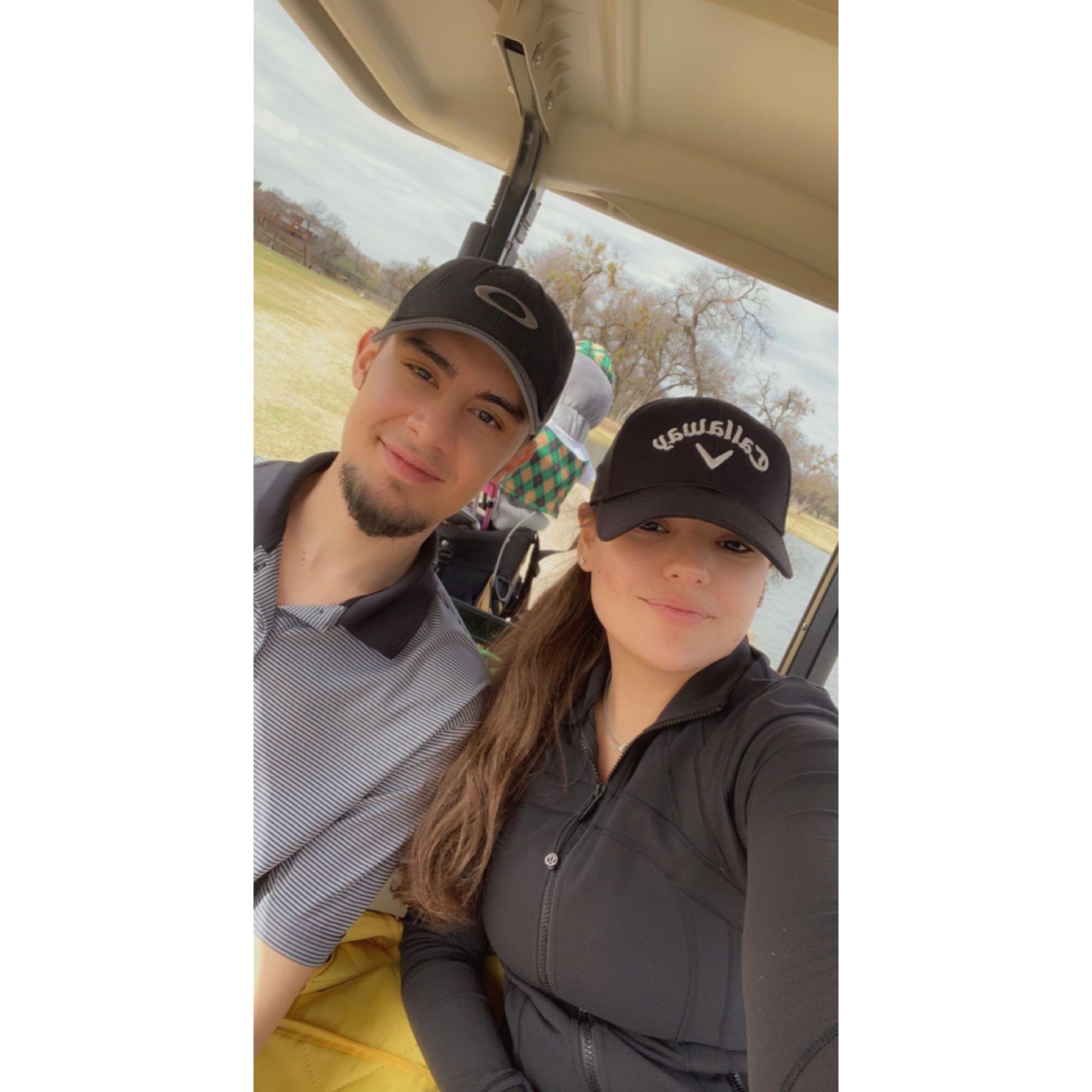 There's nothing like golfing on the weekends! 3/14/2021