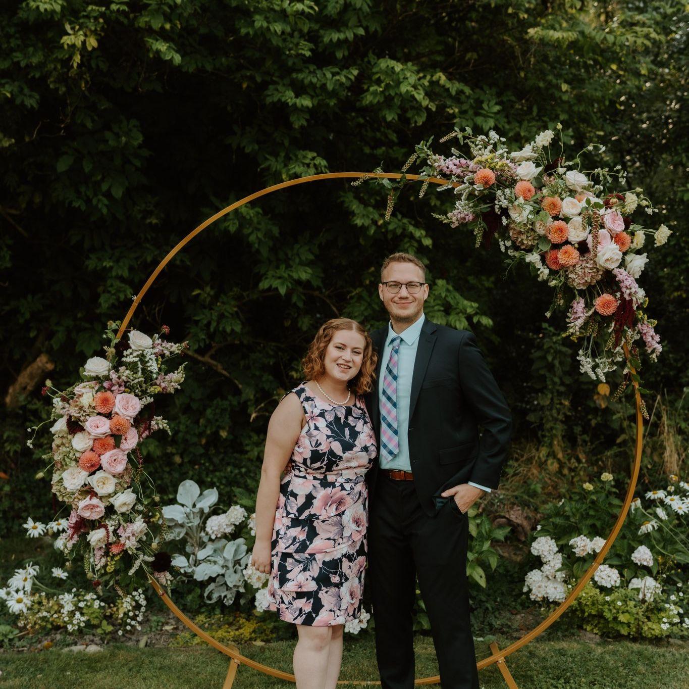 Matt's sister's wedding in California!