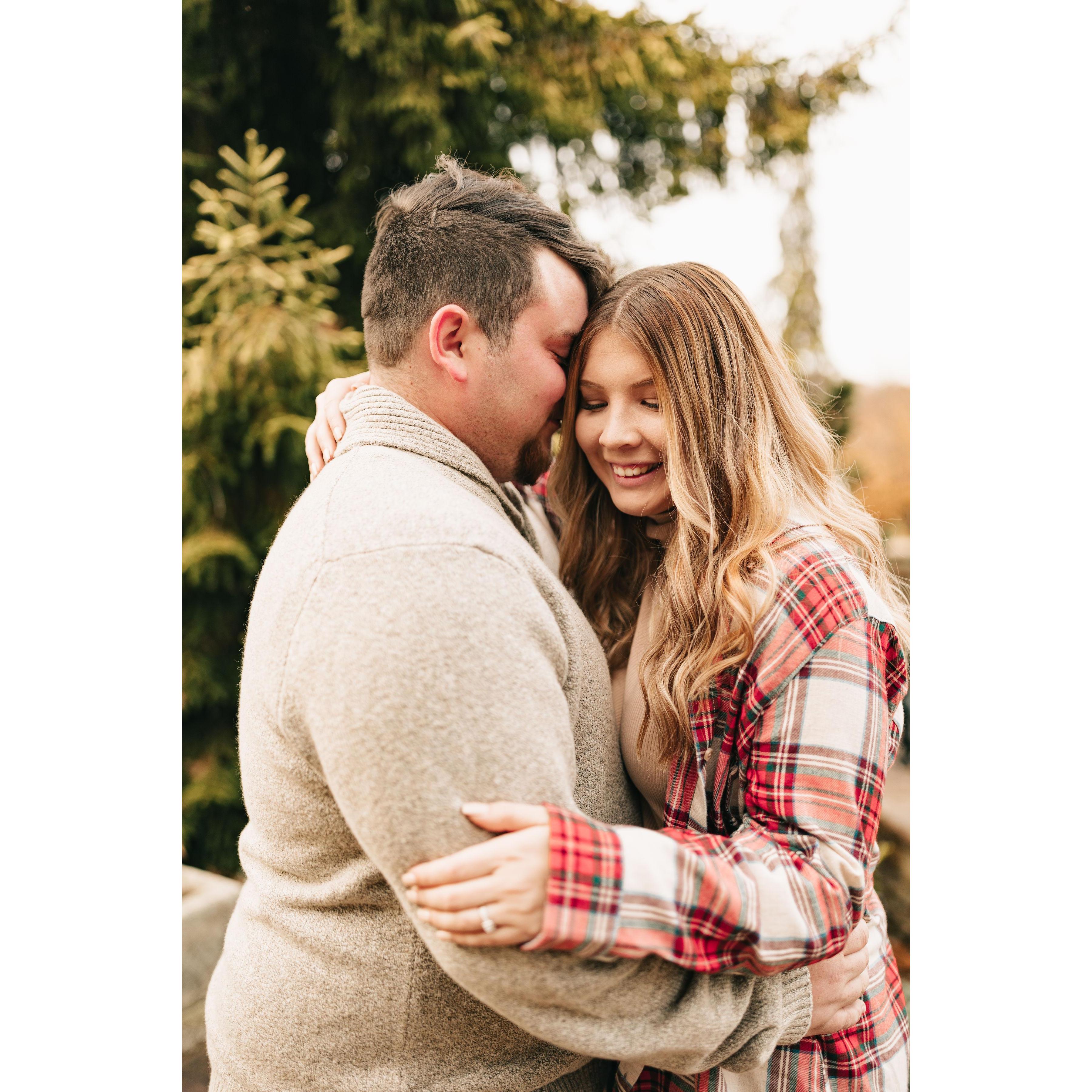 From our engagement photo shoot!