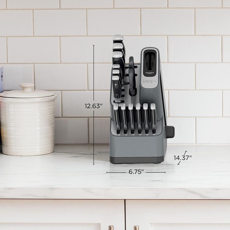 Ninja, Foodi NeverDull Premium 14-Piece Knife Block Set | Zola