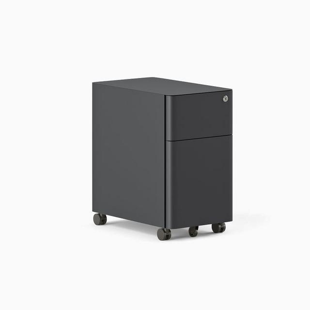 Smaill Filing Cabinet,Charcoal