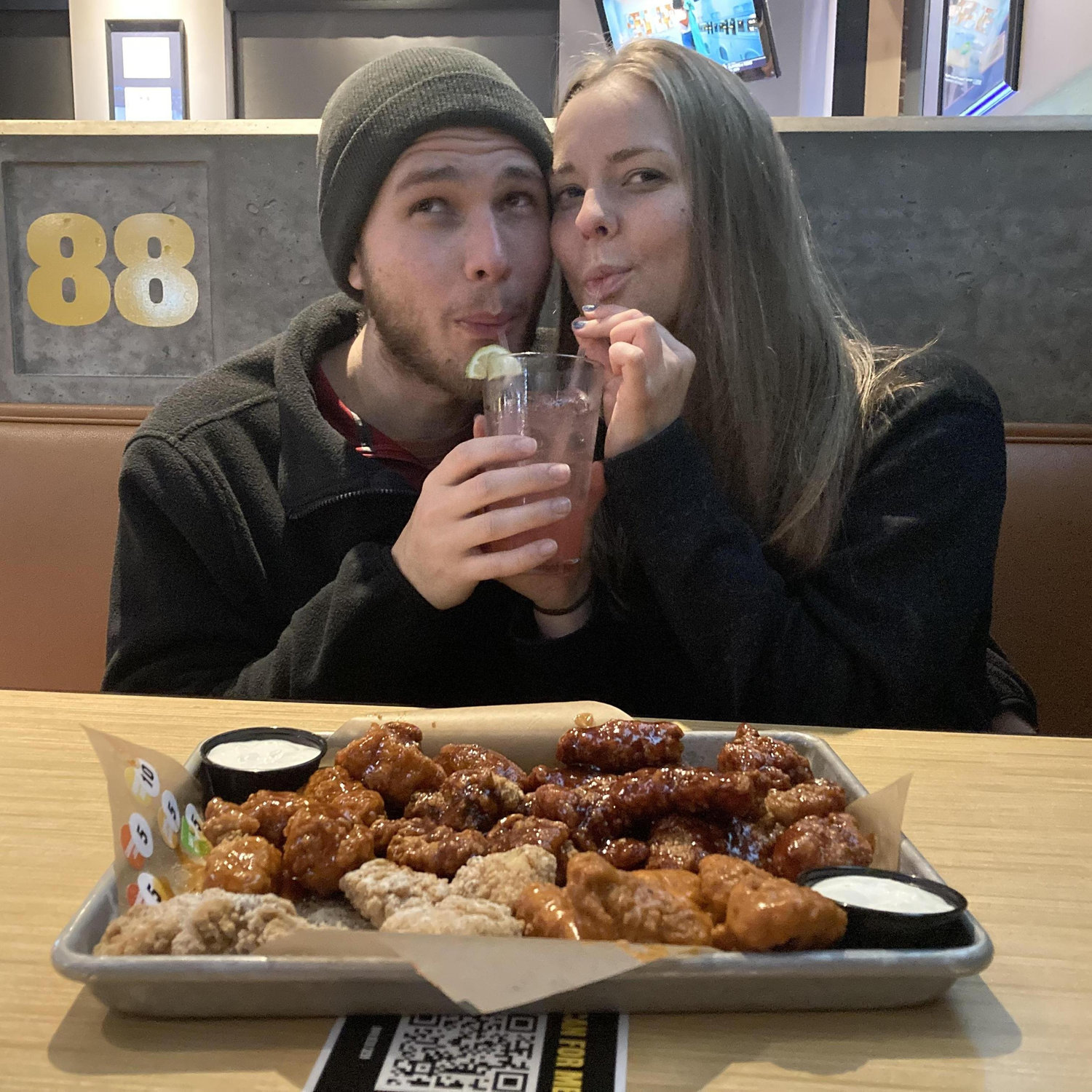 Few things we love more than good wings and good cocktails (and each other).