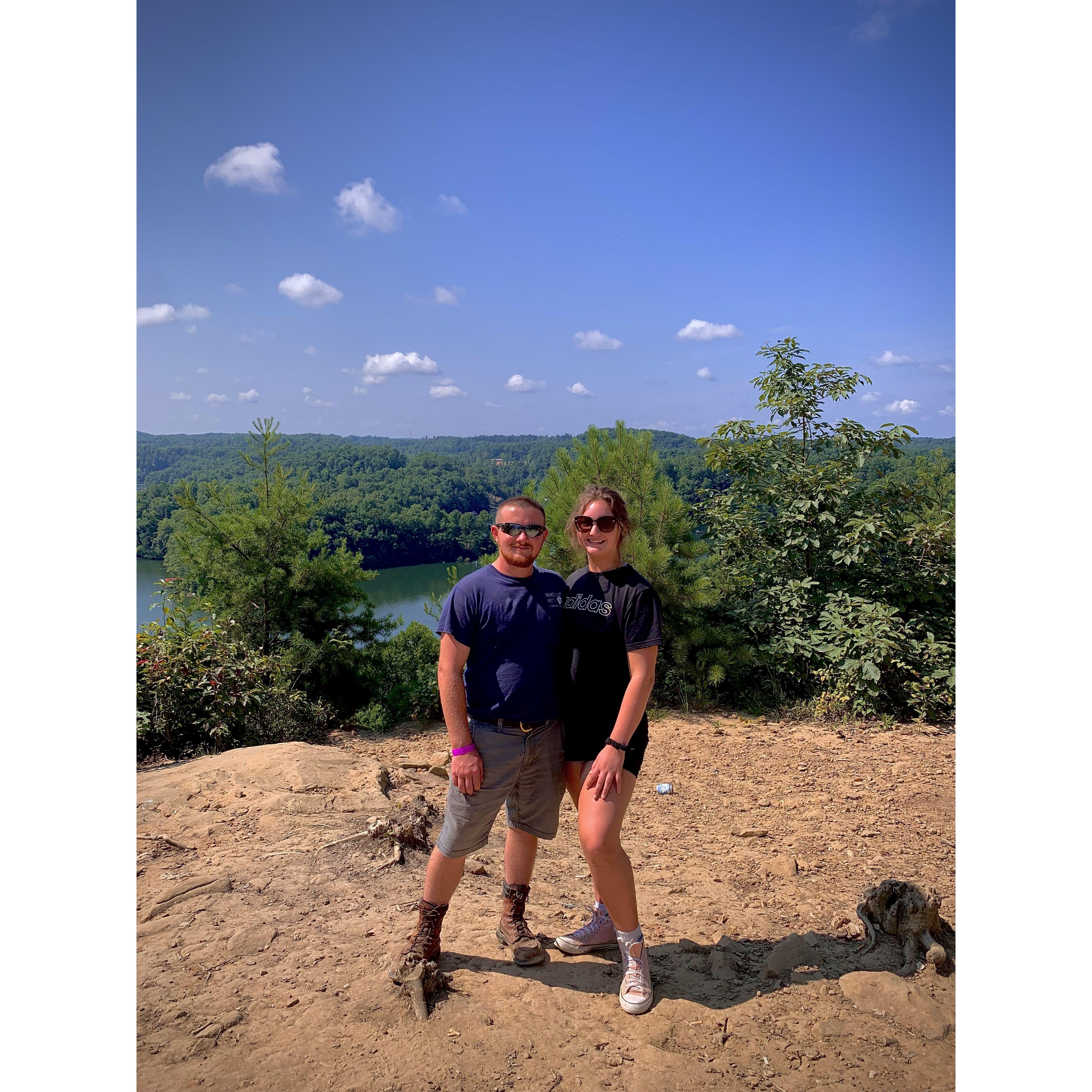 One of many adventures together