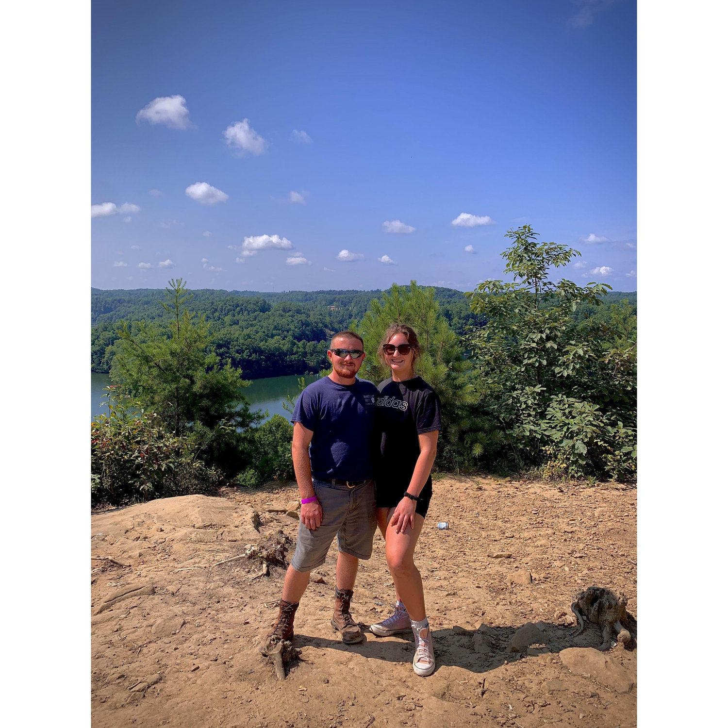 One of many adventures together