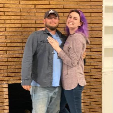Danny proposed at the final walkthrough for our new house!