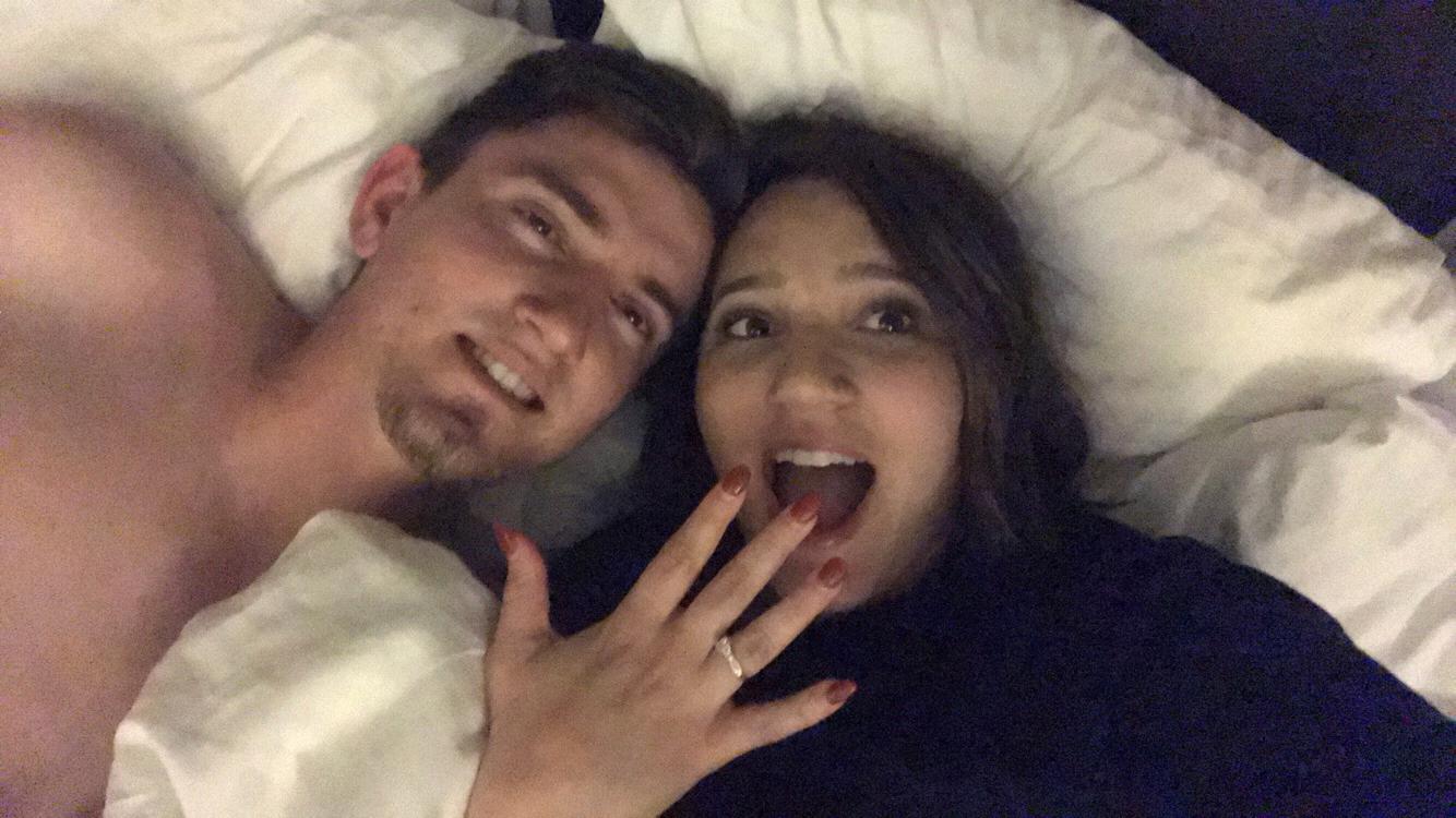 The nigh we got engaged!