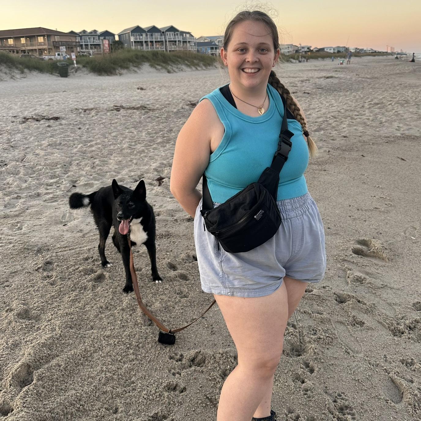 Alison and Cleo in Wilmington NC
