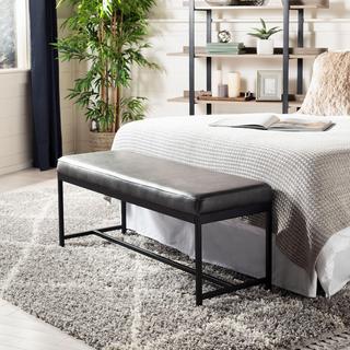 Chase Faux Leather Bench