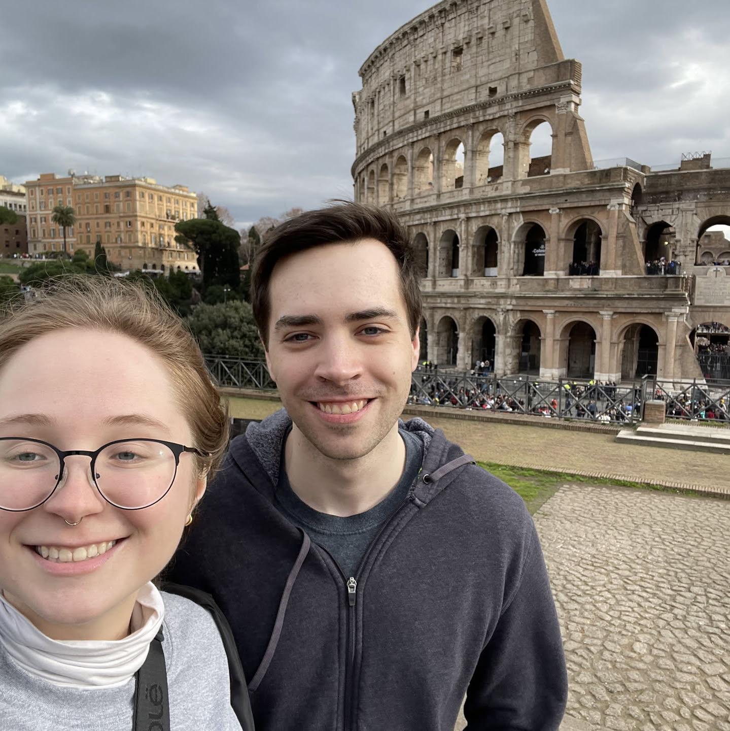 The Colosseum in Rome - January 2024