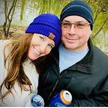 Enjoying the autumn in Michigan, in our new backyard on the river in Okemos, MI.
