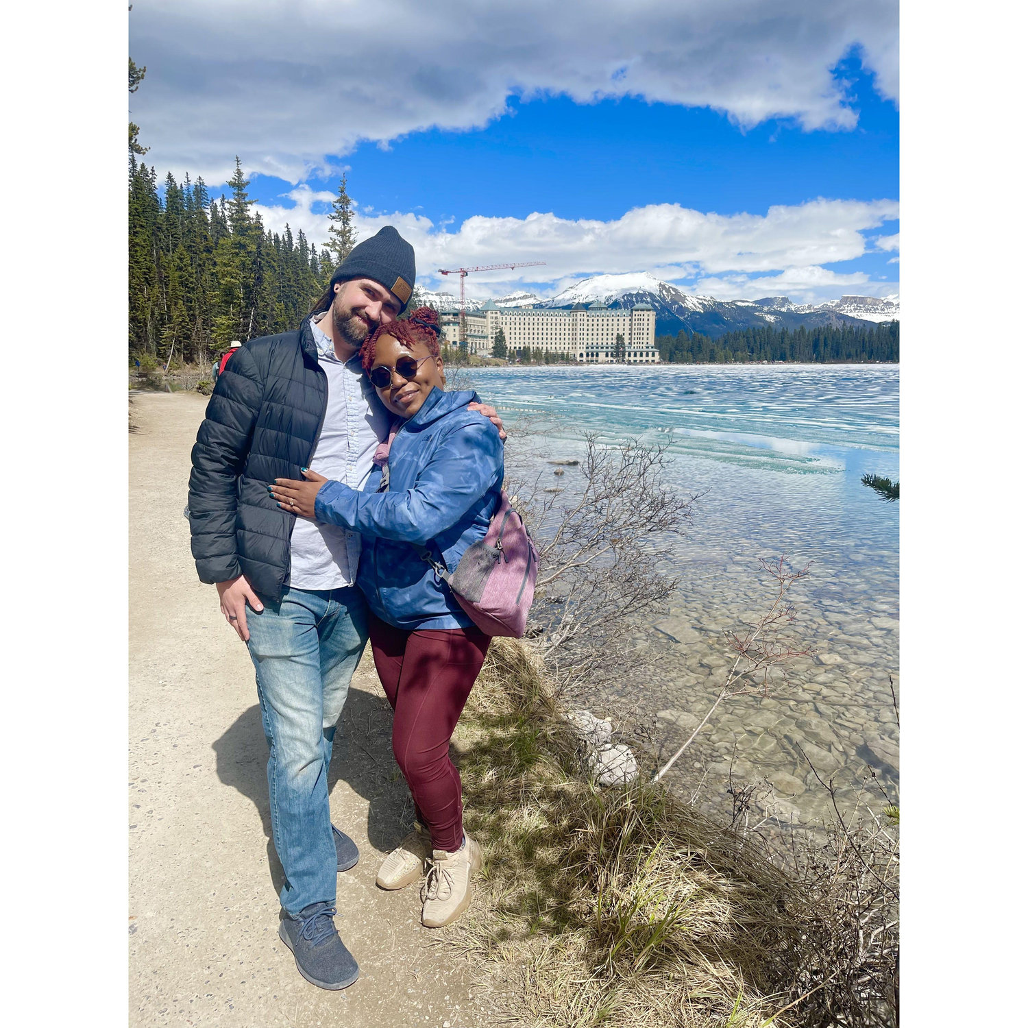 Our Engagement, Lake Louise
