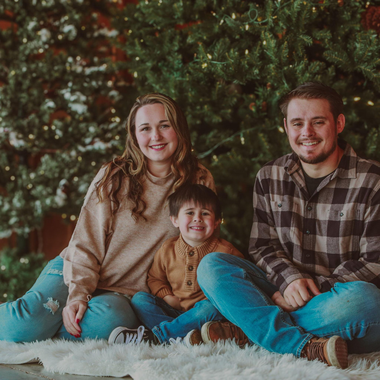 Our first professional Christmas photos