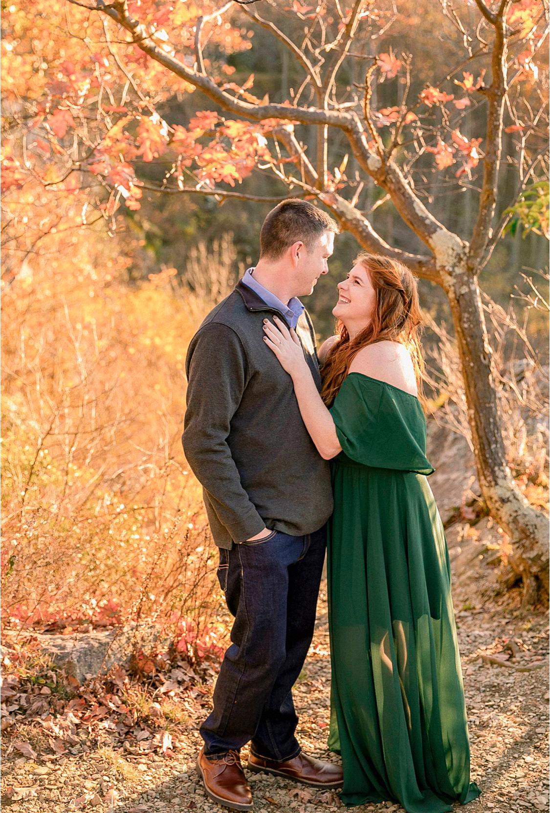 Autumn's favorite picture from our engagement shoot.