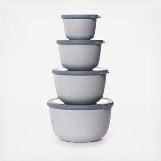 Cirqula Tall 8-Piece Storage Bowl Set