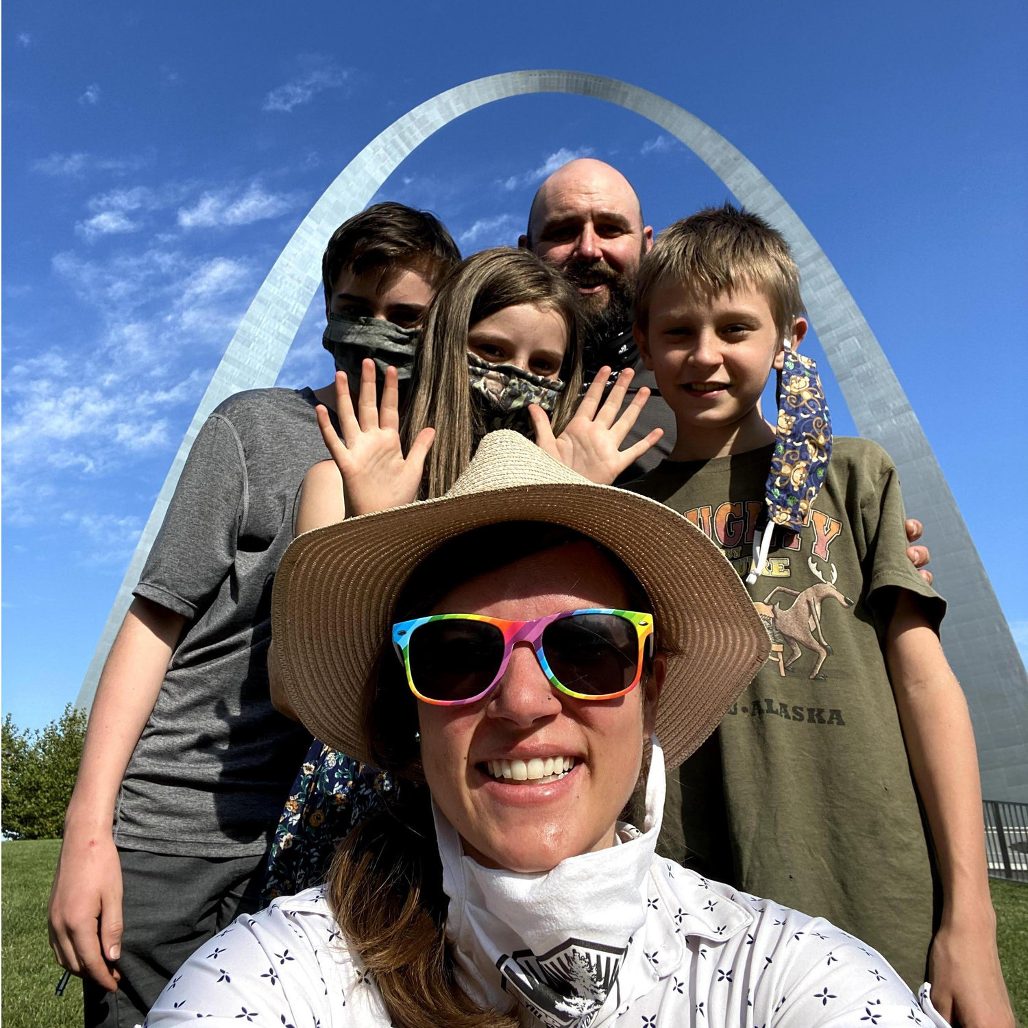 the St. Louis Arch