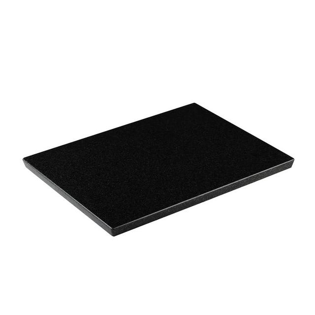 Koville Luxury African Marble Cutting Board for Kitchen, 16x12inch Large Hand Crafted Marble Slab for Cheese, Charcuterie, Pastry Board - Wedding Gift, House Warming Gift(Zimbabwe Black)