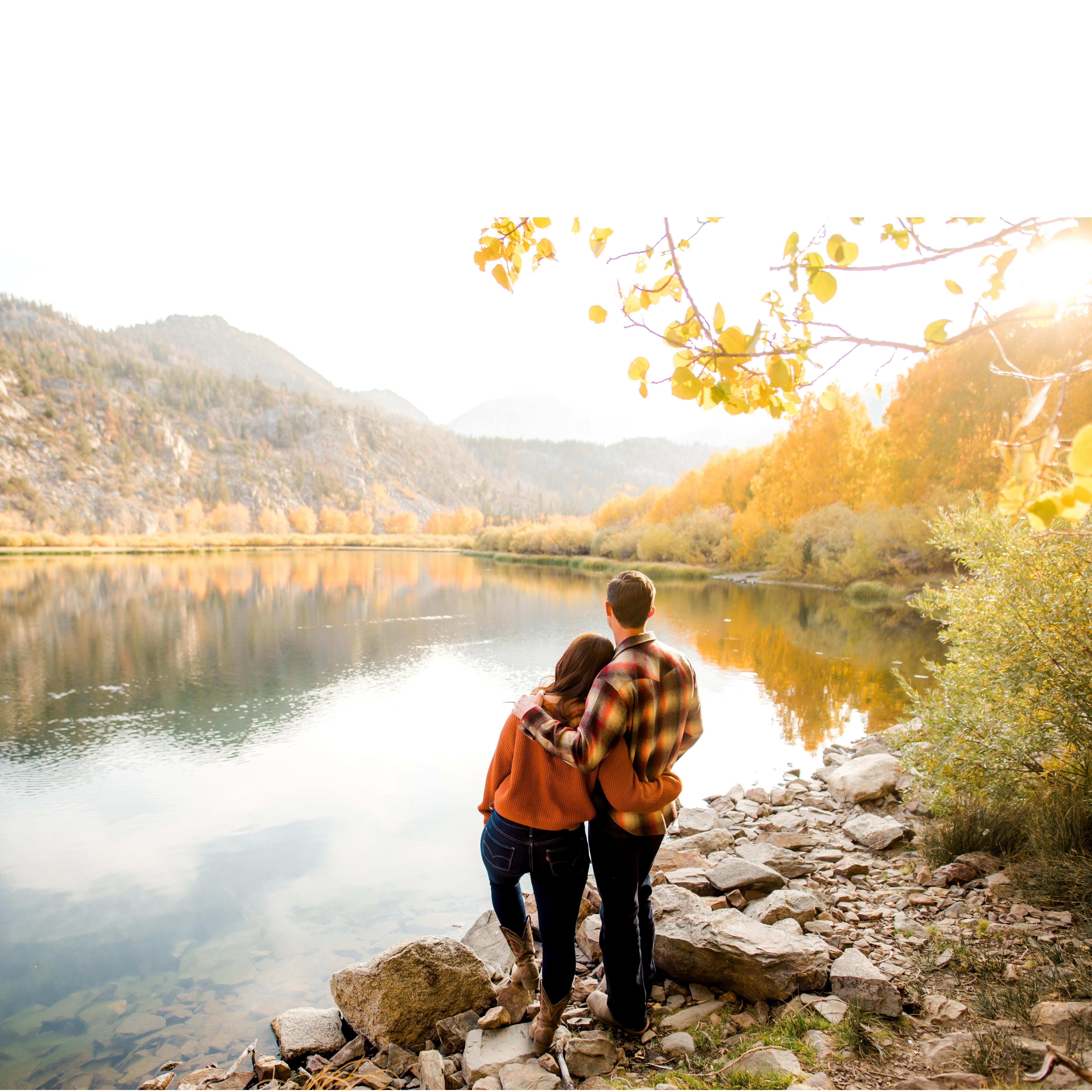 Our engagement session at North Lake in Bishop, CA