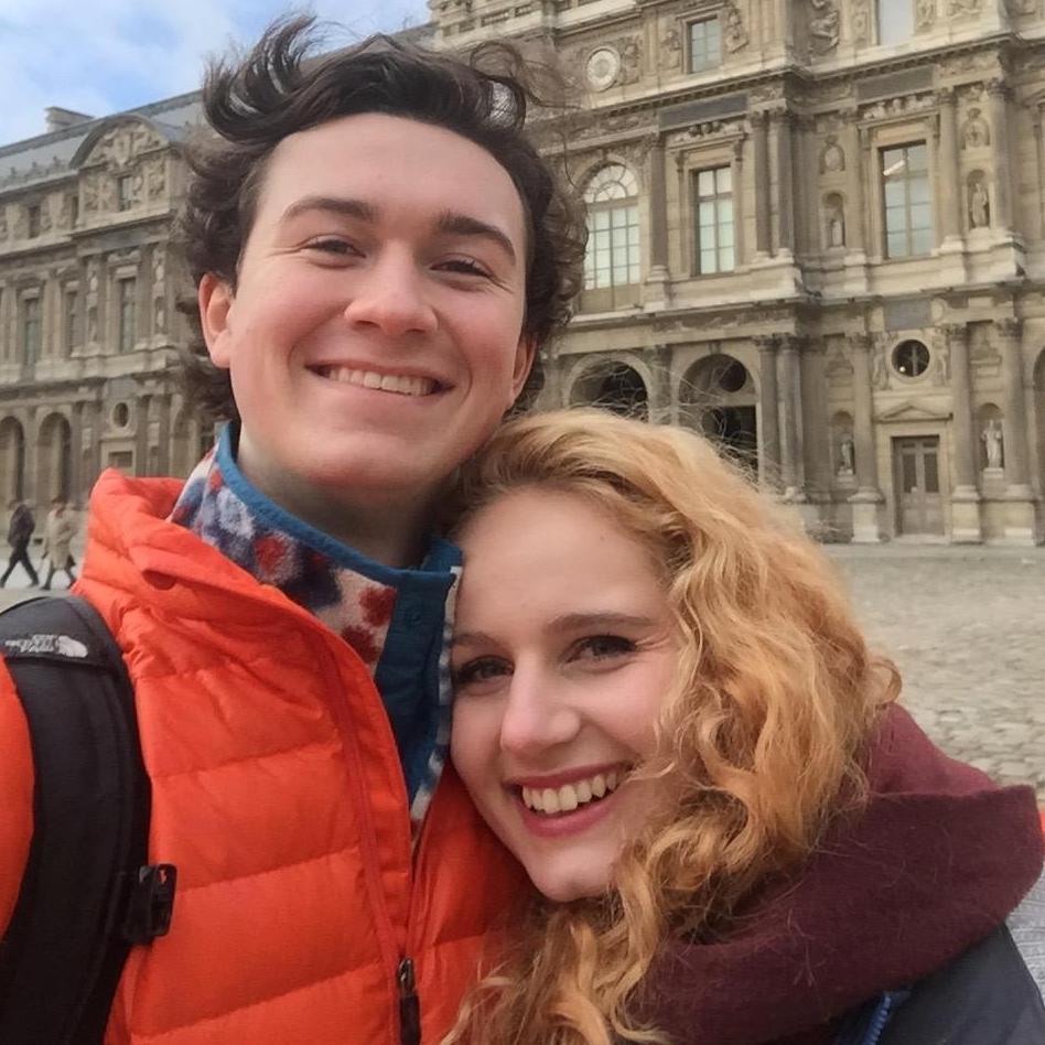 Seeing each other for the first time after 4 months apart. (2016)