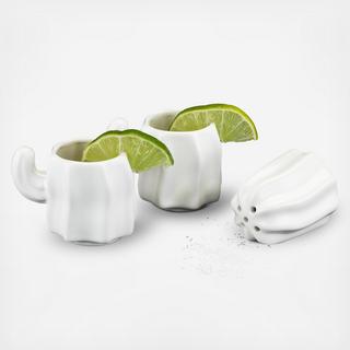 Stacking Cactus 3-Piece Shot Glass Set