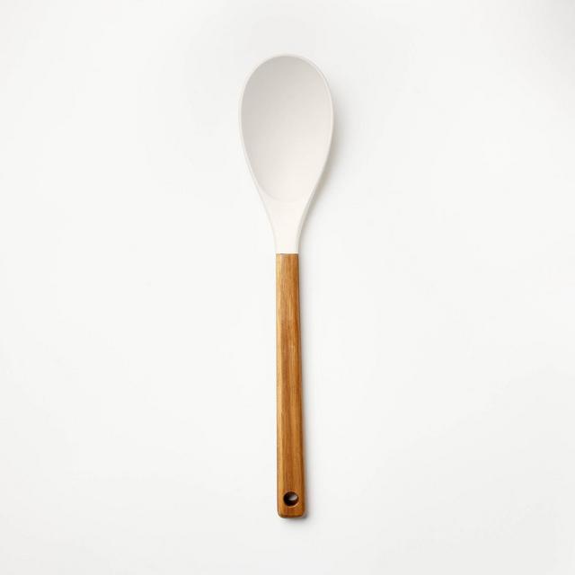 Acacia Wood/Nylon Solid Spoon Cream - Figmint™