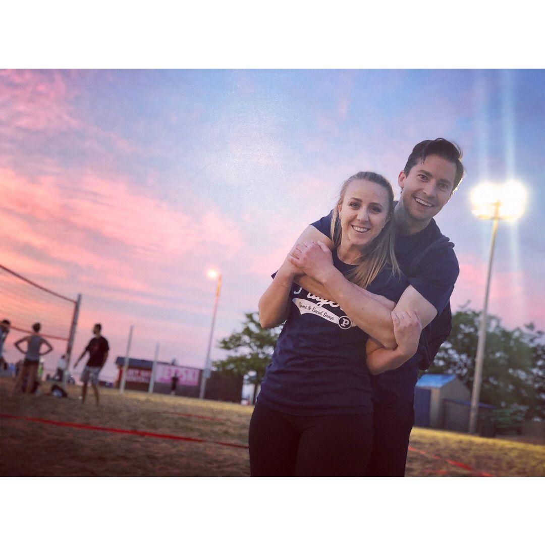 Our first season playing beach volleyball @ North Ave beach