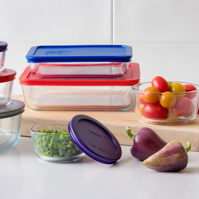 Pyrex Simply Store Glass Bakeware Set, 14 Piece
