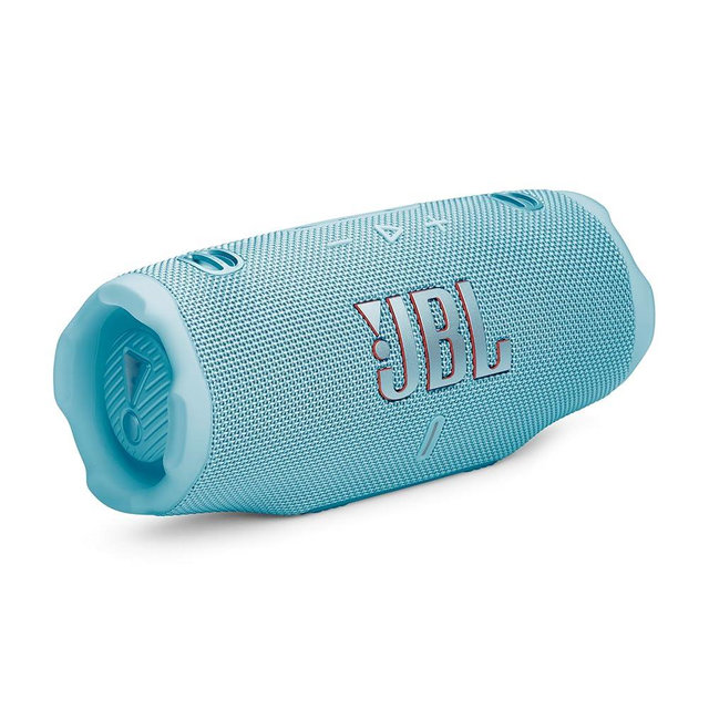 JBL Charge 6 - Portable Waterproof & Drop-Proof Bluetooth Speaker, Bold JBL Pro Sound with AI Sound Boost, 28Hrs of Playtime, Built-in powerbank & Comes with a Sturdy/Removable Carrying Strap (Teal)