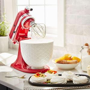KitchenAid 5-Quart Mermaid Lace Ceramic Bowl