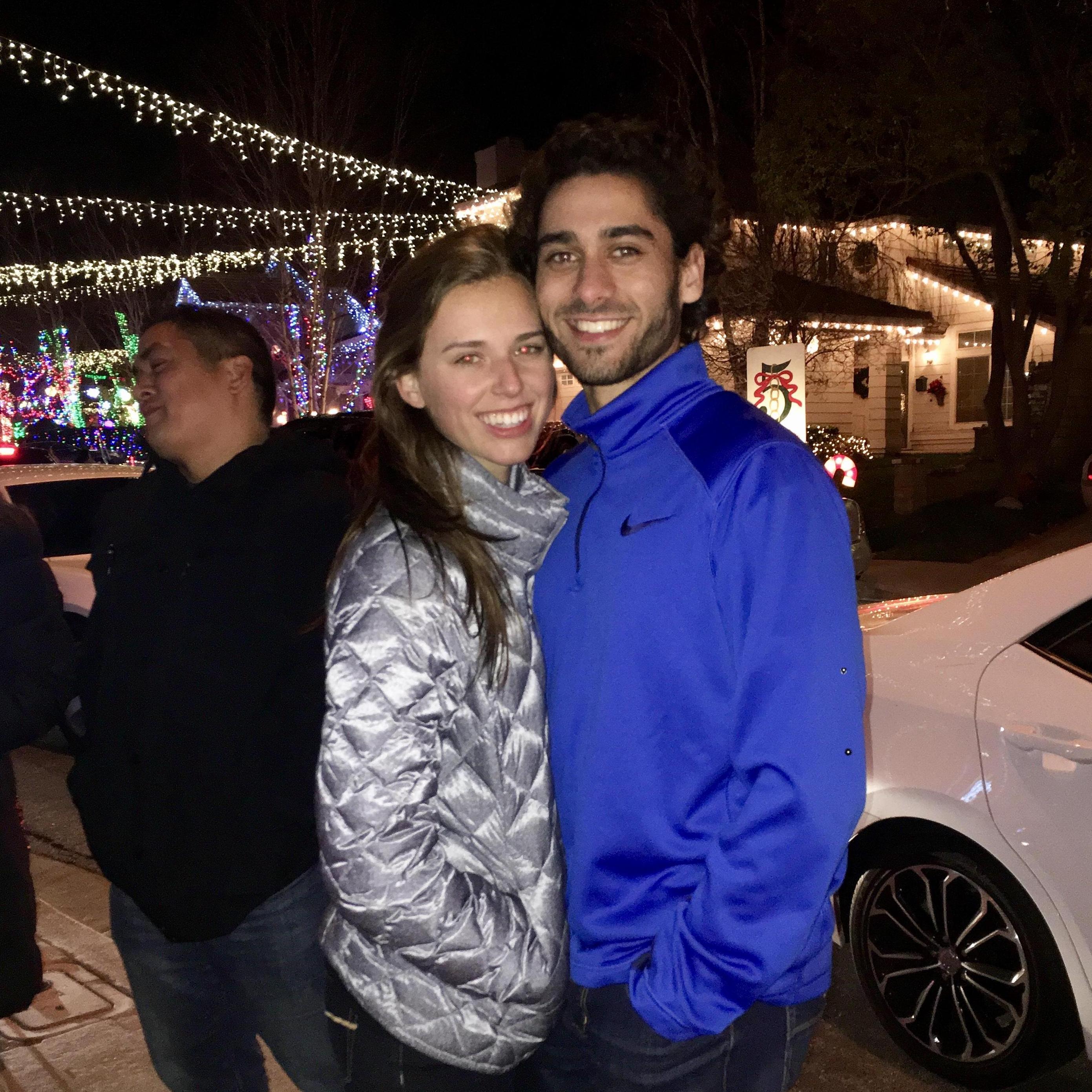 Our first Christmas-time stroll through Wakefield Wonderland.